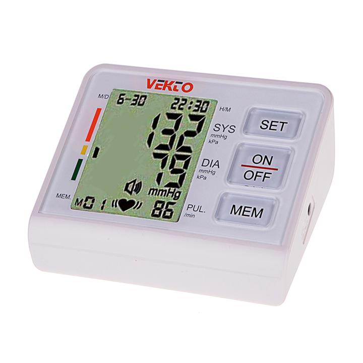 فشارسنج دیجیتال بازویی وکتو مدل VT-800B15S به همراه ترمومتر دیجیتال Vekto VT-800B15S Automatic Digital Blood Pressure Monitor